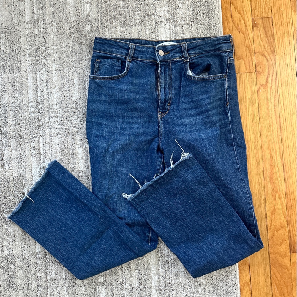 COPY - Zara // high rise flare jeans